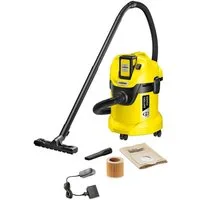 KÄRCHER Nass-Trocken-Akkusauger WD 3 Battery Set, 300 W, mit Beutel, inkl. 36 V/2,5 Ah Akku und Ladegerät
