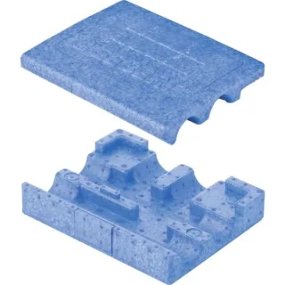 Geberit Dämmbox zu Mapress C-Stahl Kreuzungsfitting 242163001