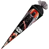 Roth Ideen Schultüte Roth Star Wars Schultüte 85 cm eckig Tüllverschluss, Folie & Glitzerbo