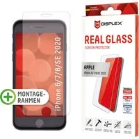 Displex Displayschutzglas DISPLEX Real Glass Panzerglas für Apple iPhone 6/7/8/SE (2020) (4,7) für Apple iPhone 6 / 7 / 8 / SE 2020