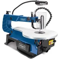 Scheppach Dekupiersäge SD1600V, Solo Maschine ohne Zubehör, 406mm Schnitttiefe mit variabler Drehzahl