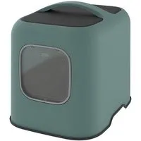 ROTHO Katzentoilette MyPet BIALA modernes Katzenklo mit Haube und Schaufel