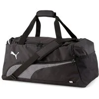 PUMA Sporttasche FUNDAMENTALS SPORTS BAG M (Puma Tasche 2), für Erwachsene, mit gepolsterten Trägern, geräumiges Innenfach