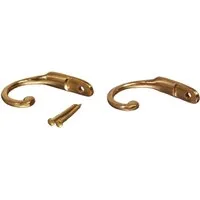 Liedeco Zierhaken, Gardinen, Vorhänge, (Set, 2-St), für Vorhänge