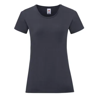 Fruit of the Loom - "Iconic" T-Shirt für Damen (Dunkel Marineblau)