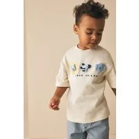Next T-Shirt Kurzärmeliges T-Shirt mit 3D-Wattierung (1-tlg)