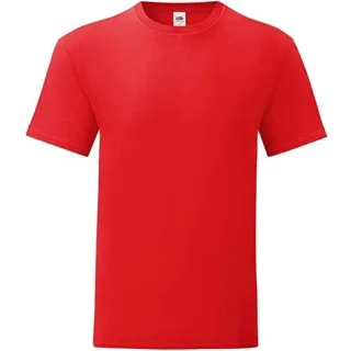 Fruit of the Loom - "Iconic 150" T-Shirt für Herren (Rot)