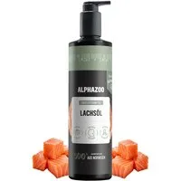 ALPHAZOO Fellpflege Lachsöl für Hunde 250ml, 250 ml, Omega 3 Fettsäuren I Natürliches Fischöl I Haut und Fell