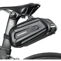 ROCKBROS Satteltasche Fahrradtasche Wasserabweisend, 3D Hard Shell (1-tlg), Fahrradsitz Tasche mit Schnellverschluss für MTB Rennrad 1,8L