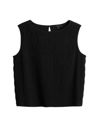 Opus - Ärmelloses Top - Fardoa schwarz - Gr. - 36