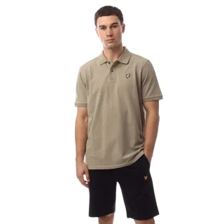 Lyle & Scott - Poloshirt für Herren, Natürlich gefärbt, Piqué (Beige)