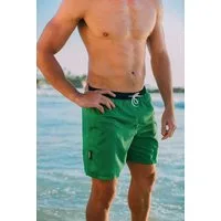 GUGGEN Mountain Badeshorts Badehose Herren Schnelltrocknende Badeshorts kariert Kordelzug Männer mit Kordelzug kariertes Muster Badehose Style6