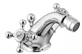 Herzbach Anais Bidetarmatur, mit Ablauf chrom , 32.463000.1.01 32.463000.1.01