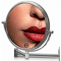 Mucola Kosmetikspiegel Makeup Spiegel Badspiegel Rasierspiegel Schminkspiegel (Stück, 1-St., Badspiegel), 10-facher Vergrößerung
