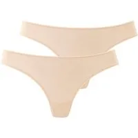 LASCANA String (2er-Pack) aus weicher und hoch elastischer Microfaser