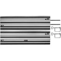 Führungsschiene Alu L700, Länge 2.000mm aluminium, 2-teilig