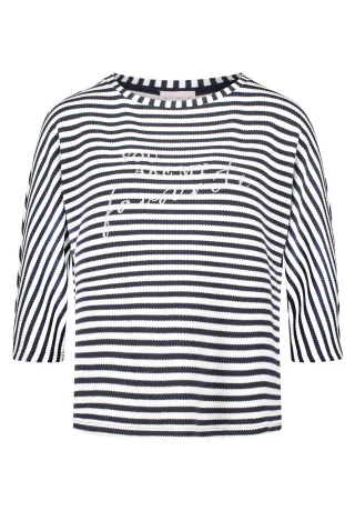 so cosy - Streifenshirt blau/weiß - Gr. - 36
