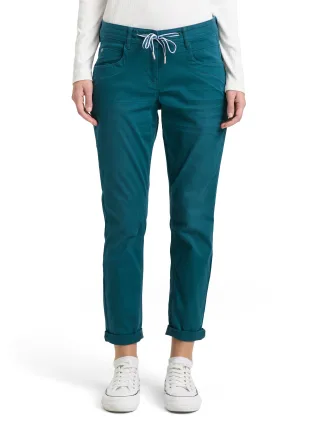 Tom Tailor - Tapered Relaxed Hose Deep Meadow Green - Gr. - 28