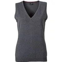 Daiber Pullunder JN 656 Damen V-Neck Pullunder Leichte Strickqualität