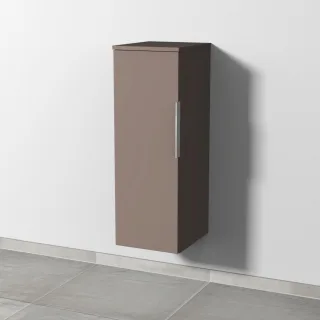 Sanipa 3way Mittelschrank mit 1 Tür, Taupe-Matt, UP1181T UP1181T