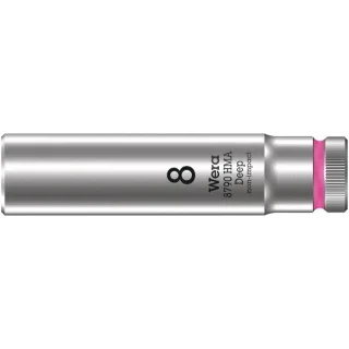 Wera 8790 HMA Deep Steckschlüsseleinsatz mit 1/4"-Antrieb Leuchtpink - 05004505001