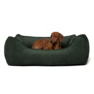 PAW WOW Hundebett ANTON Cord Olivegrün M