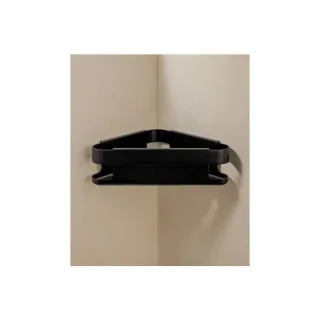 Cosmic Start Eck-Duschkorb WJC419A0050036 ausziehbar, 216 x 212 x 80 mm, schwarz matt