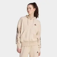 adidas Sportswear Kapuzensweatjacke SEASONAL ESSENTIALS 3-STREIFEN, ANIMALPRINT