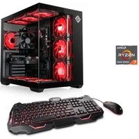 CSL Vitrum Advanced V24499 PC (AMD Ryzen 7 5700X, NVIDIA GeForce RTX 5070, 32 GB RAM, 1000 GB SSD, Luftkühlung)