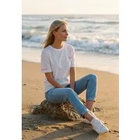 salzhaut T-Shirt BABUTZ Damen Relaxed-Fit salzhaut T-Shirt – bequeme Qualität und nordisch klares Design für ein