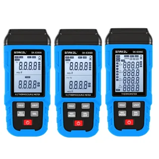 SNAKOL SK-8306A SK-8306B SK-8306C Digital Thermocouple Thermometer 1/2/4 Channel High Precision Temperature Data Logger
