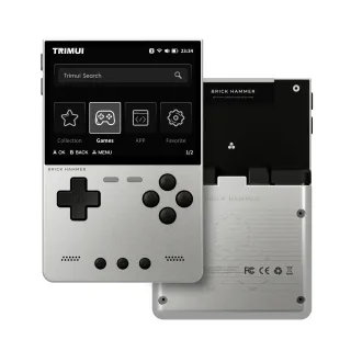 [No Card] TRIMUI Brick Hammer 3.2-inch Screen Handheld Gaming Console Allwinnder A133plus Quad-core Open-Source System V