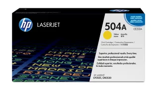 HP Toner 504A gelb | ce252a |