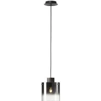 Brilliant Pendelleuchte Beth, ohne Leuchtmittel, Hängelampe 20cm Kaffee/rauchglas
