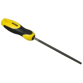 STANLEY Rundfeile mit Heft, Hieb 1, 200 mm - 0-22-443