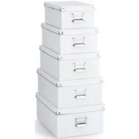 Zeller Present Aufbewahrungsbox, (5-tlg)