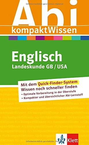 Abitur kompakt Wissen Englisch. Landeskunde GB/USA [Broschiert] [2013] Nowotny Sarah