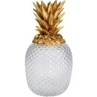 Kare Design Aufbewahrungsbox Deko Dose Pineapple Visible