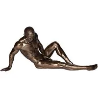 Parastone Dekofigur Dekofigur Body Talk Nackter Mann liegend L 25 cm Bodybuilder
