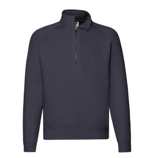 Fruit of the Loom - "Premium" Sweatshirt Reißverschluss für Herren (Marineblau)