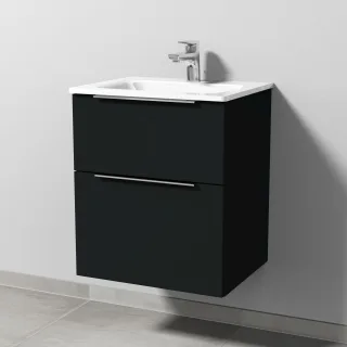 Sanipa 3way Glas-Set Glas-Waschtisch und Unterbau (UP200) 582x500x407 UP2001V