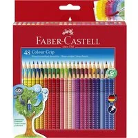 Faber-Castell Buntstift Faber-Castell Colour Grip Buntstift - 48er Kartonetui