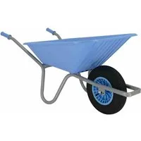 Altrad Fort Schubkarre Gartenkarre babyblau Cosmo-Line 90 Liter
