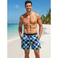 Luvanni Badehose Badehose Herren Schnelltrocknende Beachshorts Style 12 Badeshorts Kordelzug Boardshorts Schwimmhose Männer Shorts Hose