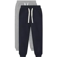 Minymo Jogginghose MIBoys (2-tlg) 2er Pack LŠssige Jogginghose