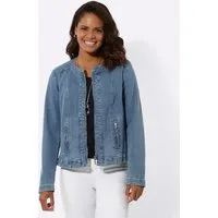 Witt Blusenblazer Jeansblazer Langarm