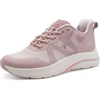 Tamaris Slip-On Sneaker, Plateau, Freizeitschuh, Halbschuh, Slipper mit Kontrastbesatz