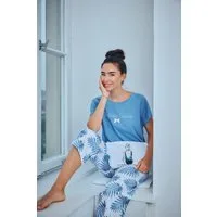 Louis & Louisa Capri-Pyjama Louis & Louisa Pyjama Capri "Urlaubs-Träume"