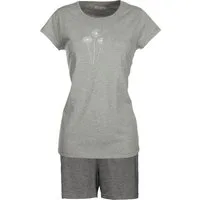 REDBEST Pyjama Damen-Shorty Single-Jersey Blumen