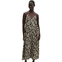 Marc O'Polo Maxikleid aus bedrucktem Viskose-Twill